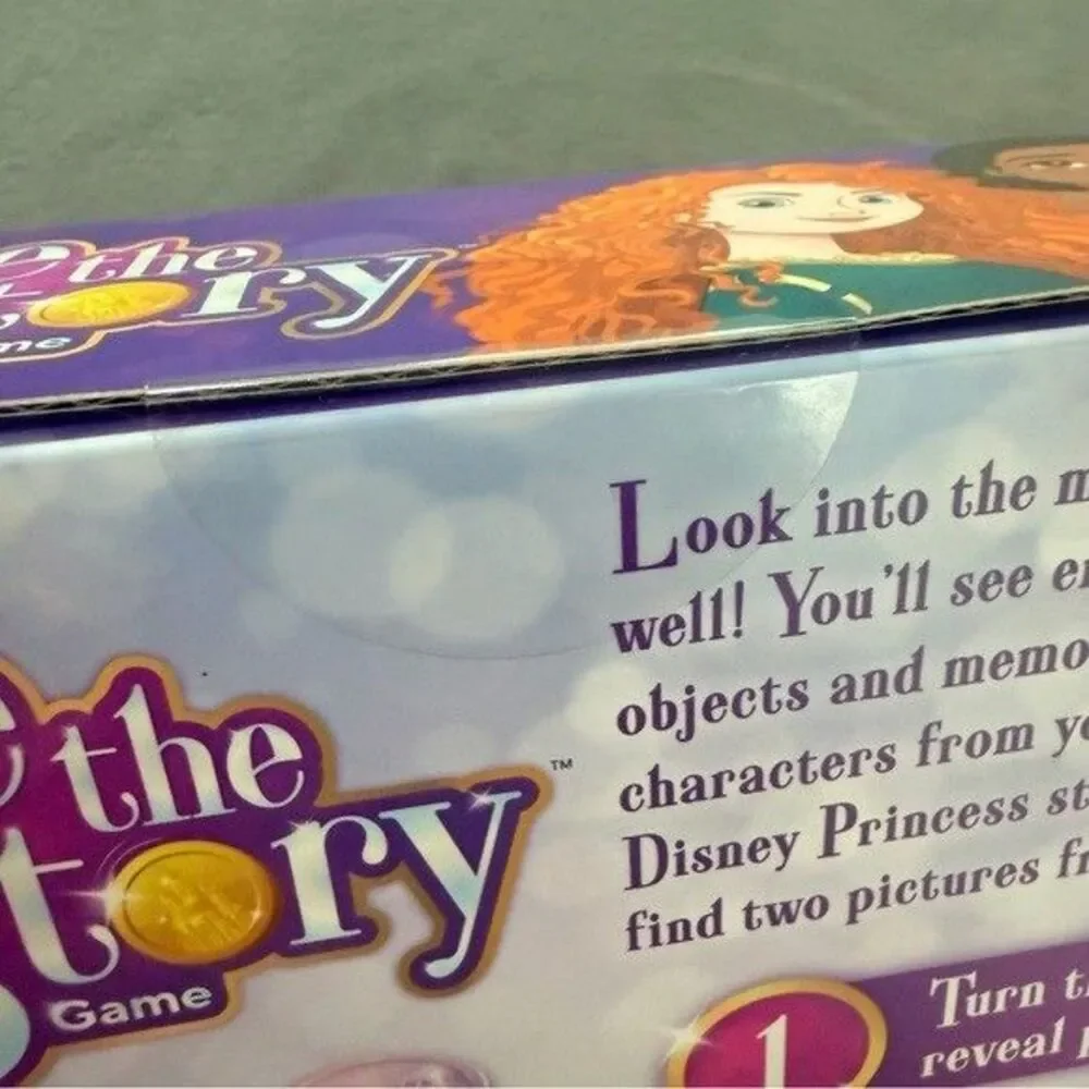 Disney Princess Funko Games- See The Story Board Game- Ages 4+ NEW/Sealed